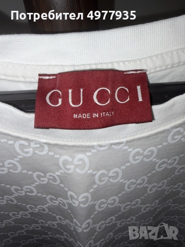 Тениска на Gucci, снимка 3 - Тениски - 56483666