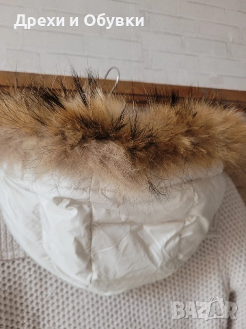 Зимно яке с естествен косъм и гъши пух , снимка 13 - Якета - 52168421