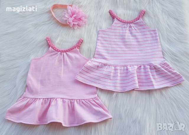 Рокли за бебе 6 месеца, снимка 6 - Бебешки рокли - 33956336