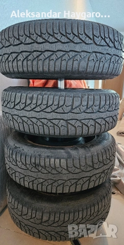 Продавам 4 бр железни джанти 15' с тасове и болтове, снимка 5 - Гуми и джанти - 54150727