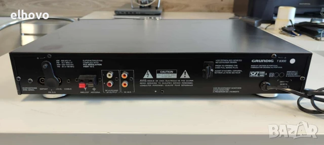 Стерео тунер Grundig T8300, снимка 4 - Аудиосистеми - 51092778