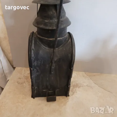 уникален железничарски немски фенер от 1942, снимка 4 - Антикварни и старинни предмети - 50062368
