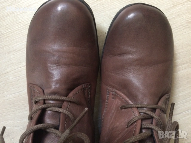 Почти нови,кафеви ботички Josef Seibel - естественна кожа.., снимка 3 - Дамски боти - 54043991