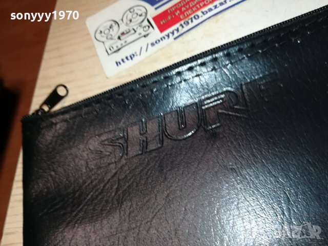 SHURE-КОЖЕН КЕЙС ЗА МИКРОФОН 0811231601, снимка 8 - Микрофони - 42906807
