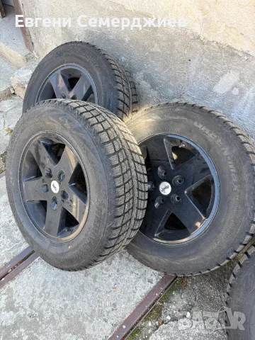 Зимни гуми и джанти 245/65 R17 за JEEP Grand Cherokee WJ и WK, снимка 4 - Гуми и джанти - 56073254