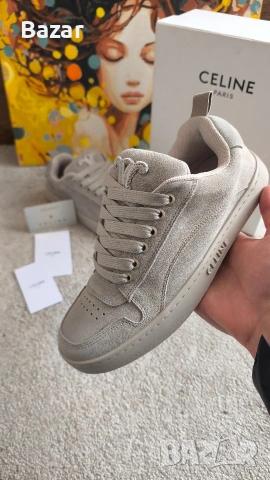 Celine Обувки Велур Пълен Комплект Размер 39, снимка 3 - Дамски ежедневни обувки - 53260085