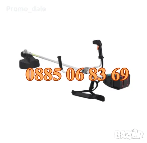 Професионален Акумулаторен Тример за Трева  с 2 бр. батерии 36V 8Ah, снимка 3 - Градинска техника - 47344809