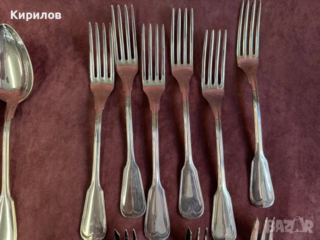 Сребърни Прибори WMF-800., снимка 3 - Антикварни и старинни предмети - 56414760