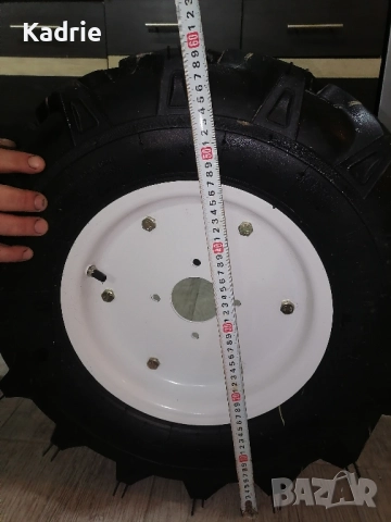 Цяло колело за мотофреза 80 mm x 120 mm, снимка 5 - Части - 52414161