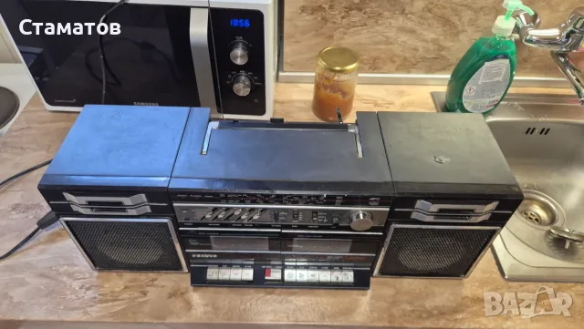 Радиокасетофон SANYO MW211LU, снимка 2 - Радиокасетофони, транзистори - 55779547