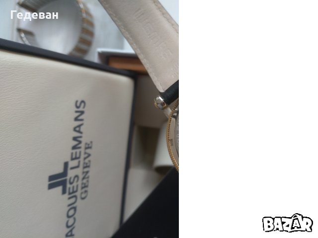 Jacques Lemans 10 micron Gold automatic ETA 2824-2 , снимка 3 - Мъжки - 30938077