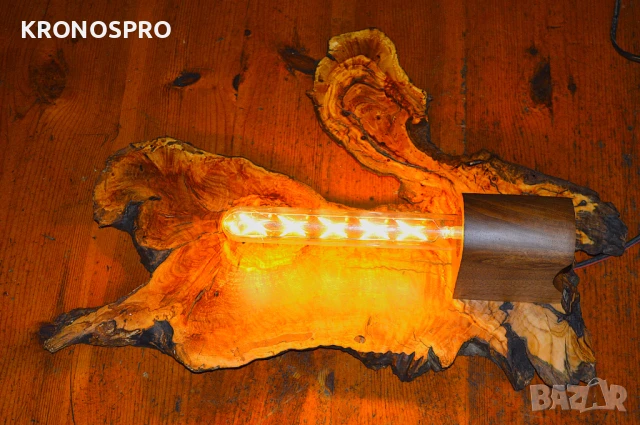 Страхотни дизайнерски лампи от маслиново дърво, снимка 5 - Лампи за таван - 50715242