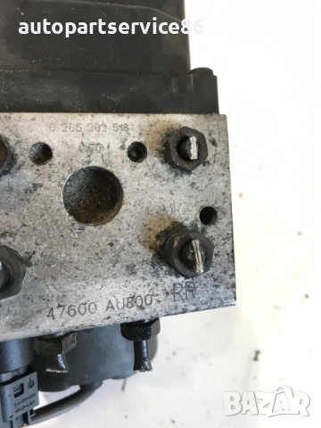 ABS помпа за Nissan Primera P12 2.2 Dci (2005) 47600AU800 0265202518, снимка 3 - Части - 54312165