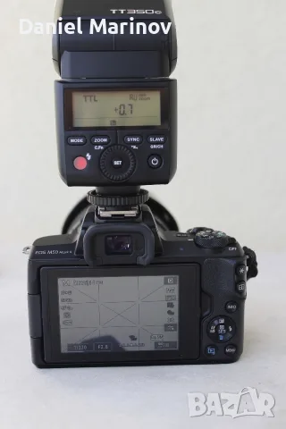 Canon m50 mark ii + фотографски комплект , снимка 10 - Обективи и филтри - 55781611