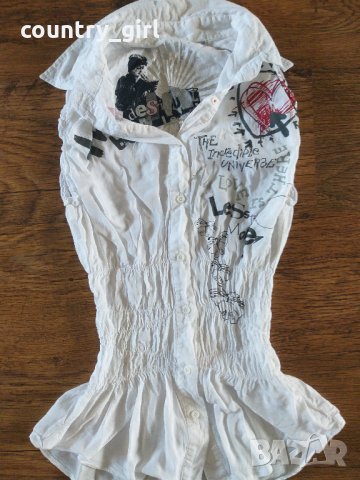 desigual - страхотна дамска риза КАТО НОВА, снимка 2 - Ризи - 29546120