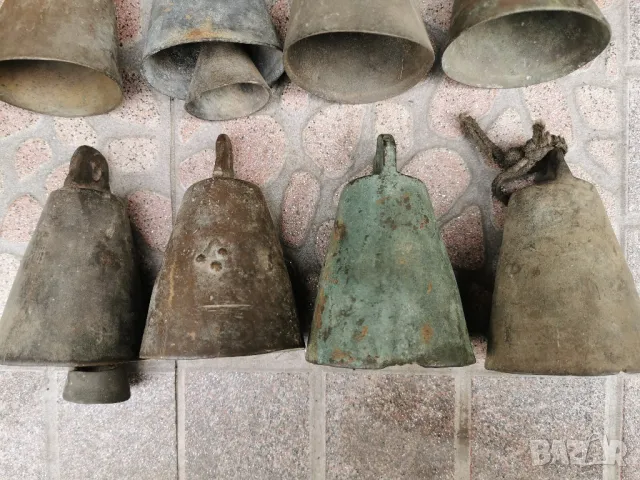 СТАРИ БРОНЗОВИ ЧАНОВЕ, снимка 4 - Антикварни и старинни предмети - 49507608