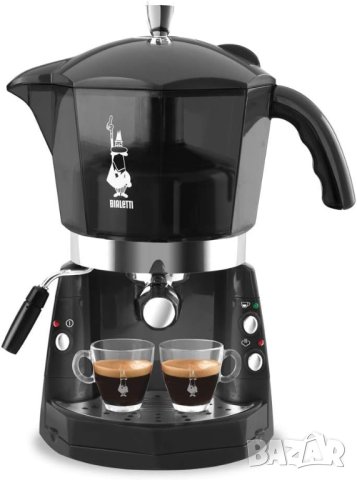 Кафемашина с капсули и ръкохватка за еспресо 3 в 1 Bialetti Mokona Tri ...
