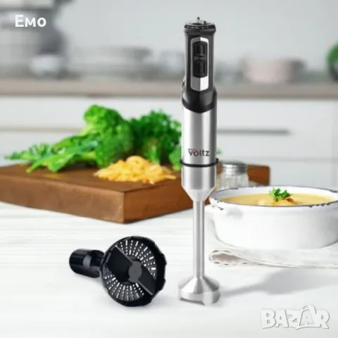 Пасатор - OV51112L, 1200W, метален накрайник + приставка за картофи 6 степени, снимка 2 - Чопъри и пасатори - 48524669