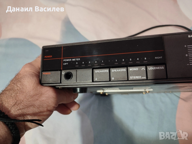 Стерео усилвател Graetz HSA 6000 – ретро Hi-Fi, снимка 6 - Ресийвъри, усилватели, смесителни пултове - 53241431