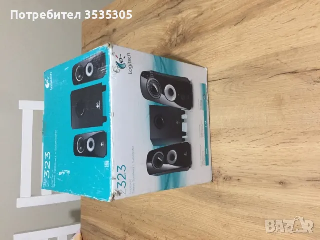 Тонколони , буфер Logitech Z323 2.1, снимка 2 - Аудиосистеми - 49417966