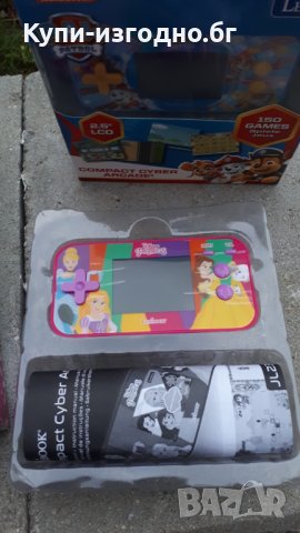 LEXIBOOK - Джобна преносима конзола Cyber ​​​​Arcade Princesses на Disney или Paw Patrol, 150 игри , снимка 3 - Електрически играчки - 37576833