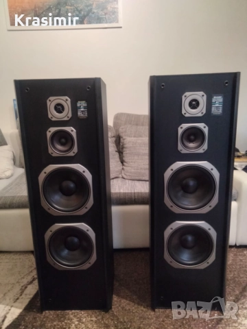 Sharp CP-7700 Hi-Fi тонколони (Made in Germany, с предпазни решетки), снимка 3 - Тонколони - 51916754