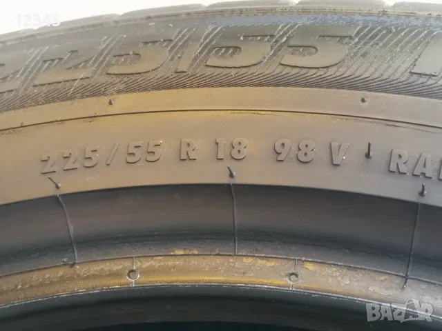 225/55R18 semperit-№852, снимка 4 - Гуми и джанти - 49866796