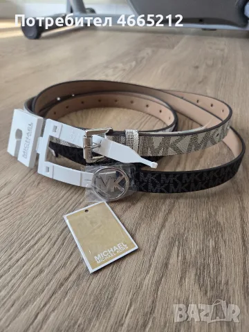 Нови оригинални колани Michael Kors , снимка 2 - Колани - 56459313