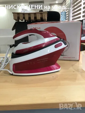 Парогенераторна ютия SOLAC Optima Center 2400W, Автоматично изключване, снимка 8 - Ютии - 48866647