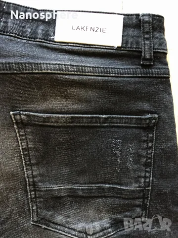 Дънки Черни Lakenzie, снимка 3 - Дънки - 56344588