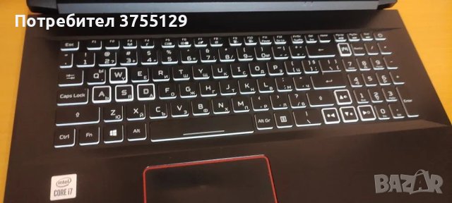 Лаптоп Acer Nitro 5 17.3 инча, снимка 5 - Лаптопи за дома - 42455652