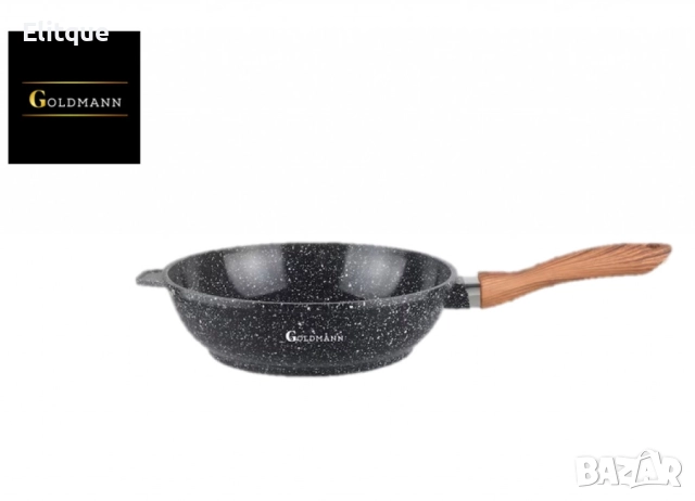 Тиган Goldmann, 24/28см., Дълбок, Лят алуминий, Керам. покр., Индукция, снимка 5 - Съдове за готвене - 52786690