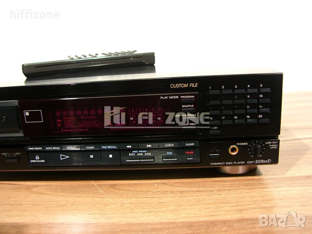 CD плеър  Sony cdp-228 esd , снимка 5 - Ресийвъри, усилватели, смесителни пултове - 54215160