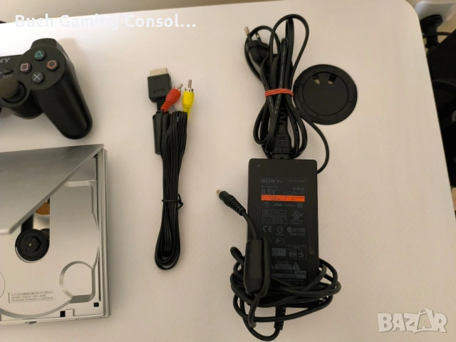 Playstation 2 Slim Silver в перфектно състояние!, снимка 6 - PlayStation конзоли - 53194695