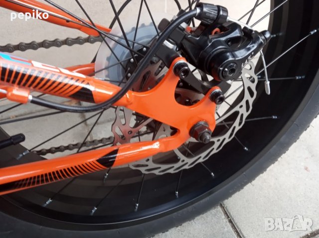 Продавам колела внос от Германия велосипед фет байк 20 ACE 20 цола дискови спирачки, снимка 17 - Велосипеди - 31581253