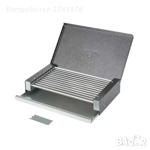  ЕК-359 К, БЪЛГАРСКА СКАРА С КАПАК, 1600 W, Тавичка за оттичане, стъргалка за почистване, снимка 3 - Скари - 49738399