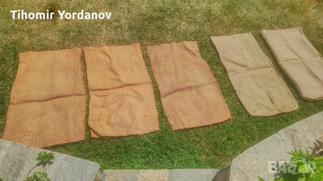 Стари конопени чували (зебло)., снимка 3 - Антикварни и старинни предмети - 51343954