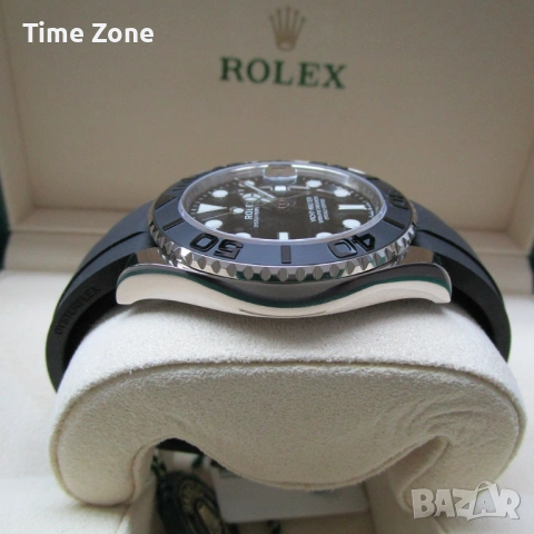 Rolex Yacht-Master 42mm White Gold Black Dial Ceramic Automatic Различни Варианти, снимка 7 - Мъжки - 54060835