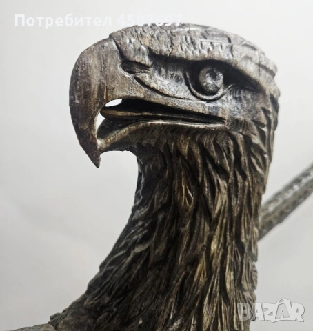 Скулптурата на Орел 1890г., снимка 8 - Статуетки - 53076920