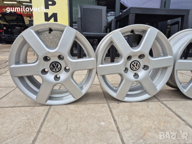 4бр.джанти Фолксваген 15 цола GERMANY , снимка 3 - Гуми и джанти - 52016065
