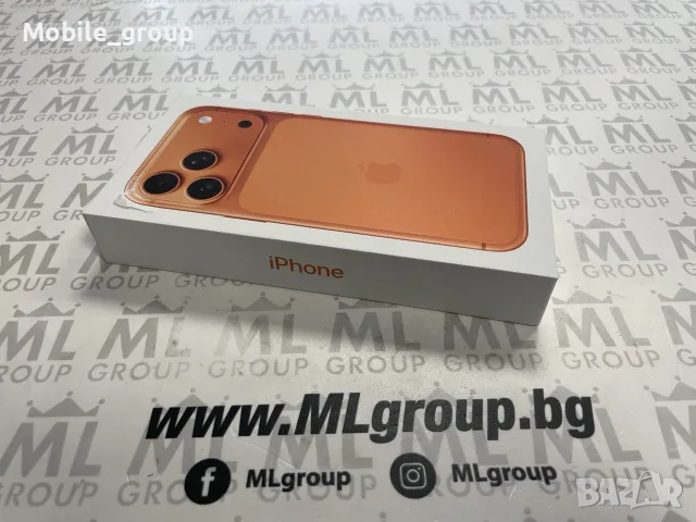 #MLgroup предлага iPhone 17 Pro Max 256GB Orange, нов.