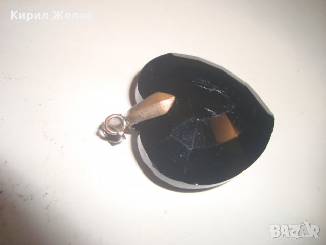 ГОЛЯМО ФАСЕТИРАНО СЪРЦЕ АРТ МЕДАЛЬОН от КРИСТАЛ 79831, снимка 3 - Колиета, медальони, синджири - 30568623