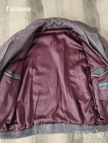 Яке от естествена кожа Pierre Cardin и топла грейка за  20 лв, снимка 4 - Якета - 53219828