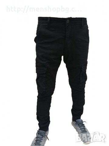 Черен карго панталон