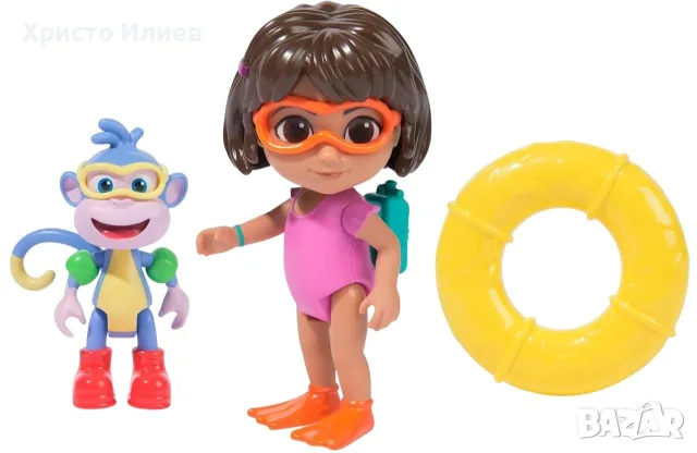 Фигурки Дора и Бутс Spin Master Dora The Explorer Дора и Ботичко, снимка 3 - Фигурки - 55986270