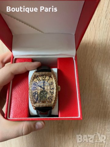 Мъжки часовник Franck Muller Gold Croco, снимка 6 - Мъжки - 40528291
