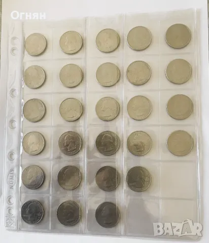 1/4 (четвърт) долар САЩ , снимка 3 - Нумизматика и бонистика - 49881446