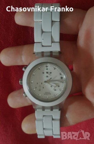 Swatch уникален и стилен дизайн елегантен часовник