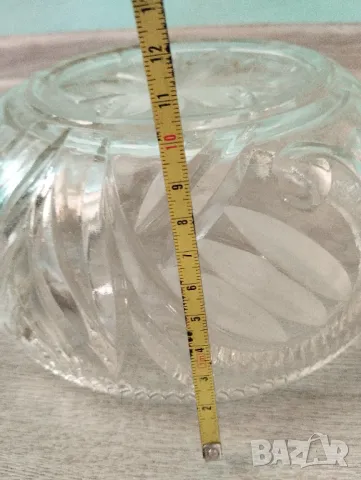 Кристална купа, снимка 4 - Прибори за хранене, готвене и сервиране - 47590228