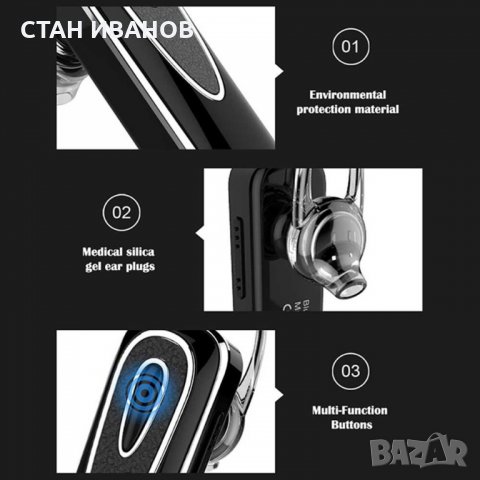  Хендсфри Бизнес слушалка TSE-К1 ORIGINAL, business class, За удобно шофиране, Едновременна работа с, снимка 4 - Слушалки, hands-free - 34446922